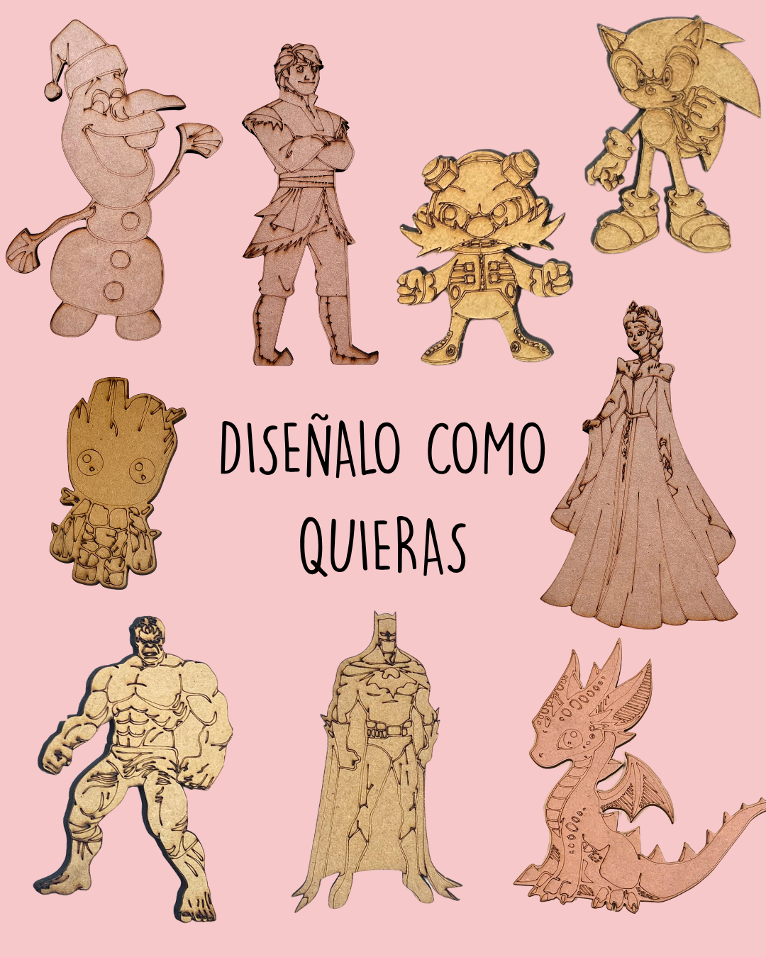 Forma para pintar y raspar — Difab